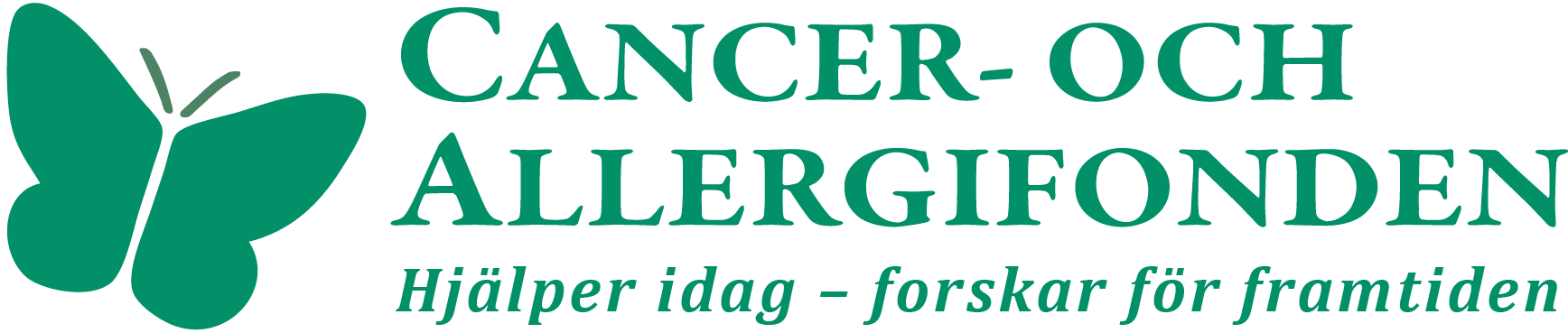 Cancer- och Allergifondens logotyp